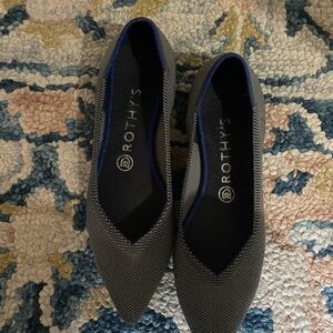 Rothy's Women's Gray and Blue Flats